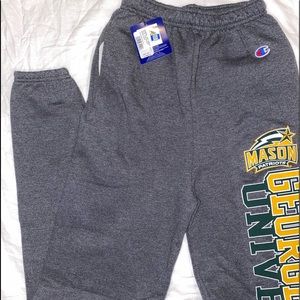George Mason Champion Sweatpants